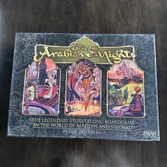 Tales of the Arabian Nights Z-Man ZM7031 Storytelling Board Game COMPLETE READ