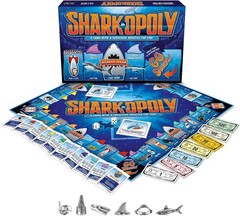 Late for the Sky Sharkopoly Classic Board Game 2-6 Players Kids Toy Ages 8+ NEW