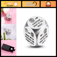 Gift Exchange Dice Game – Fun Family Activity, Stocking Stuffers, White Elephant