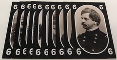 Vintage 1991 Civil War Wit Card Game 108 (101 Missing 7 Cards) Rare Photo Cards