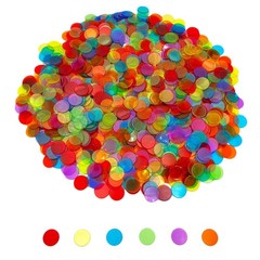 JUNWRROW 8.66 x 7.08 x 0.39 inches, Red, Yellow, Blue, Green, Orange, Purple