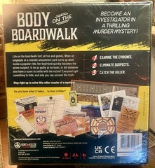 Hunt a Killer Body on the Boardwalk Immersive Murder Mystery Game