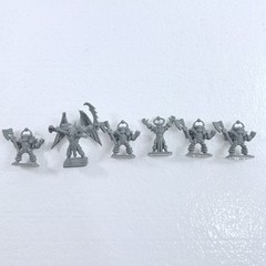 Milton Bradley 1989 HeroQuest Replacement Figures LOT Monsters Heroes Miniatures