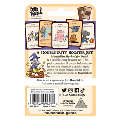 Munchkin Marked For Death 30 Card Game Expansion Steve Jackson Games Booster