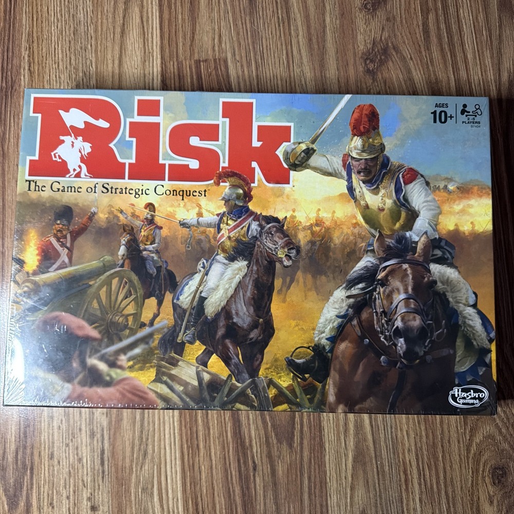 Risk Board Game Hasbro Strategy and War Game New in Sealed Box 2015