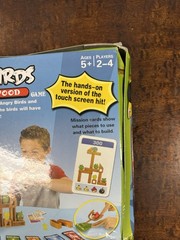 NEW SEALED 2010 Angry Birds Knock on Wood Game Mattel Complete Kids Play