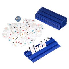 Rummikub Six Player Edition – The ca. 6.35 cm x 26.67 x cm, Blue