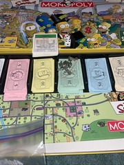 2001 The Simpsons MONOPOLY Game – Complete