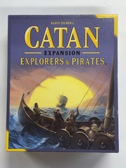 CATAN Expansion set- Catan: Explorers & Pirates – 100% Complete- Mayfair Games