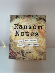 Ransom Notes – UNOPENED Sealed Ridiculous Word Magnet Game Charty Party 2023
