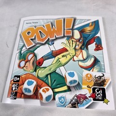 POW! 2016 Gigamic By Reiner Knizia, 2-5 Player Dice Chucking Game. *Open Box *