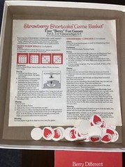 Strawberry Shortcake Game Basket Four Berry Fun Games By Parker Brothers
