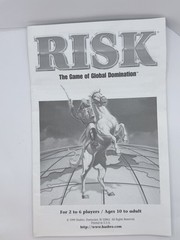 1999 Risk The Game Of Global Domination Instruction Manual Only