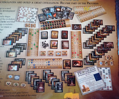 Progress Evolution of Technology Board Game by NSKN Games New in Shrink