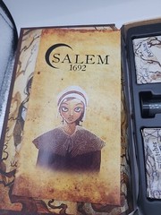 Salem 1692 Board Game Facade Games Dark Cities Series 100% Complete Sealed Cards