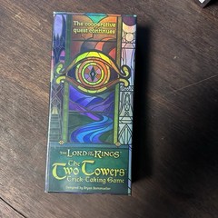 THE LORD of the RINGS THE TWO TOWERS TRICK TAKING Card Game SEALED 2026