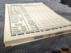 Vintage 1990s Yahtzee Game Replacement Score Cards Authentic Original