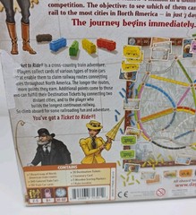 Days of Wonder Ticket To Ride by Alan R. Moon Train Adventure Board Game