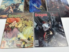 Dragon Magazine Lot of 5 #84 #105 #108 #113 #129 AD&D D&D All Bagged Boarded