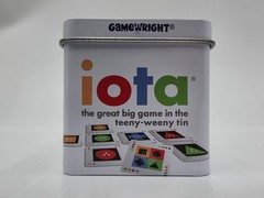 Iota The Great Big Game In The Teeny-Weeny Tin Gamewright 2012 Complete