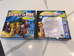 Ticket to Ride First Journey Board Game, Days of Wonder Complete