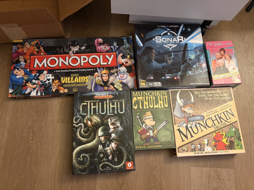 Lot of (6) Board Games Complete & in Great Condition – READ DESCRIPTION