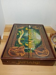 Jumanji the Game Real Wooden Box Edition of the Classic Adventure 2021 Version