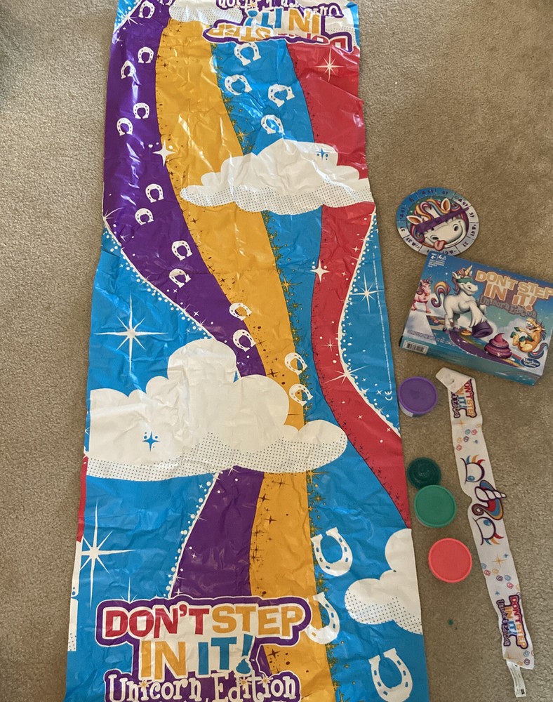 Hasbro Gaming Don’t Step in It Game Unicorn Edition 4years and up