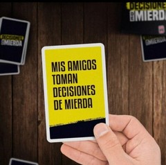 JUEGO AMIGOS “DECISIONES DE MIERD@” PARTY PREVIAS ARGENTINA + 18 Años