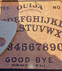 Pre Parker Bros Ouija Board William Fuld Baltimore 1960s w Box/ Planchette RARE