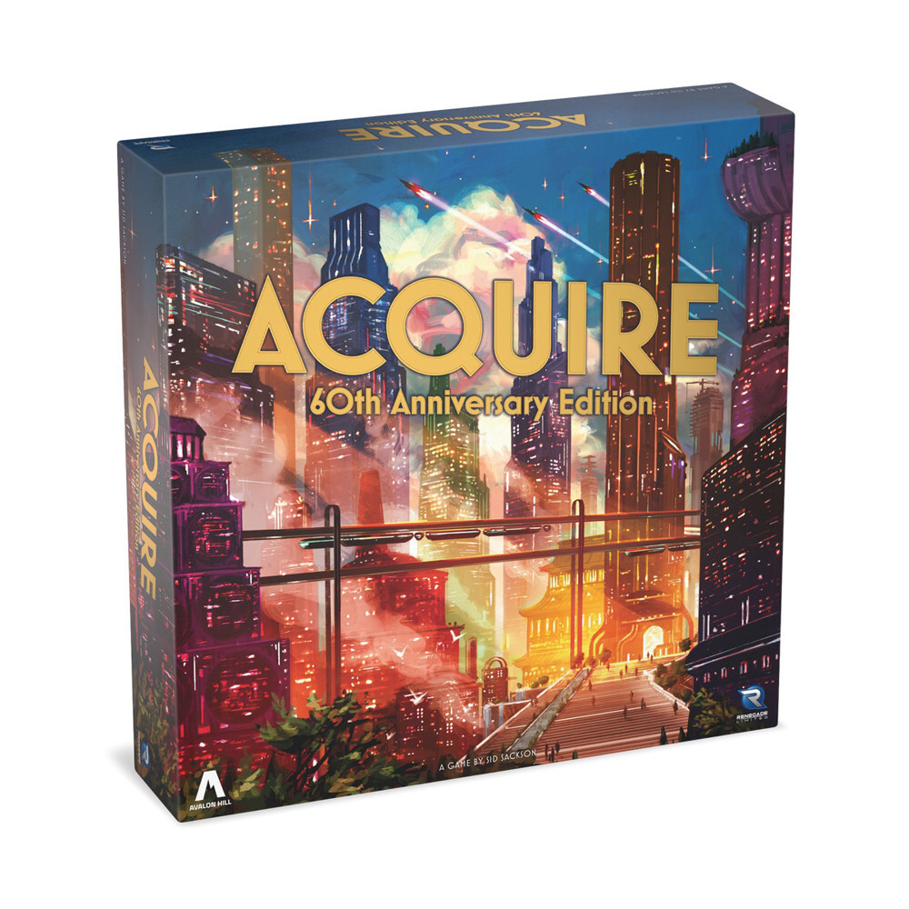Acquire: 60th Anniversary Edition Board Game by Renegade Game Studios – New