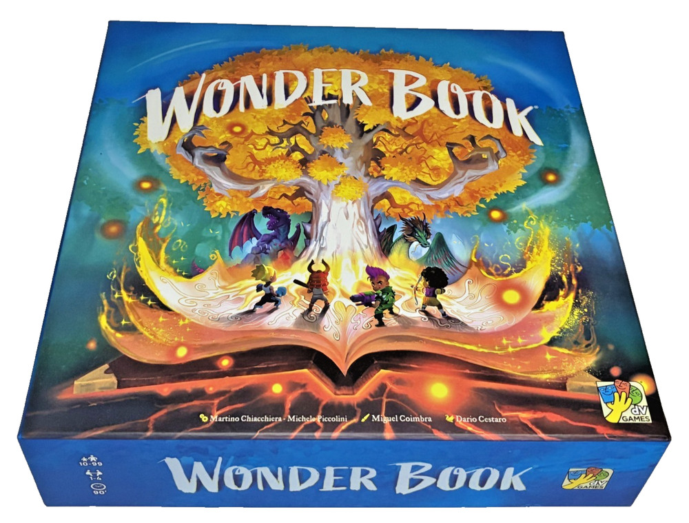 DV Giochi Boardgame Wonder Book Box Pop-up book game