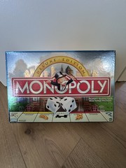 Parker Brothers Monopoly Deluxe Edition Board Game 1998 Complete Finance Family
