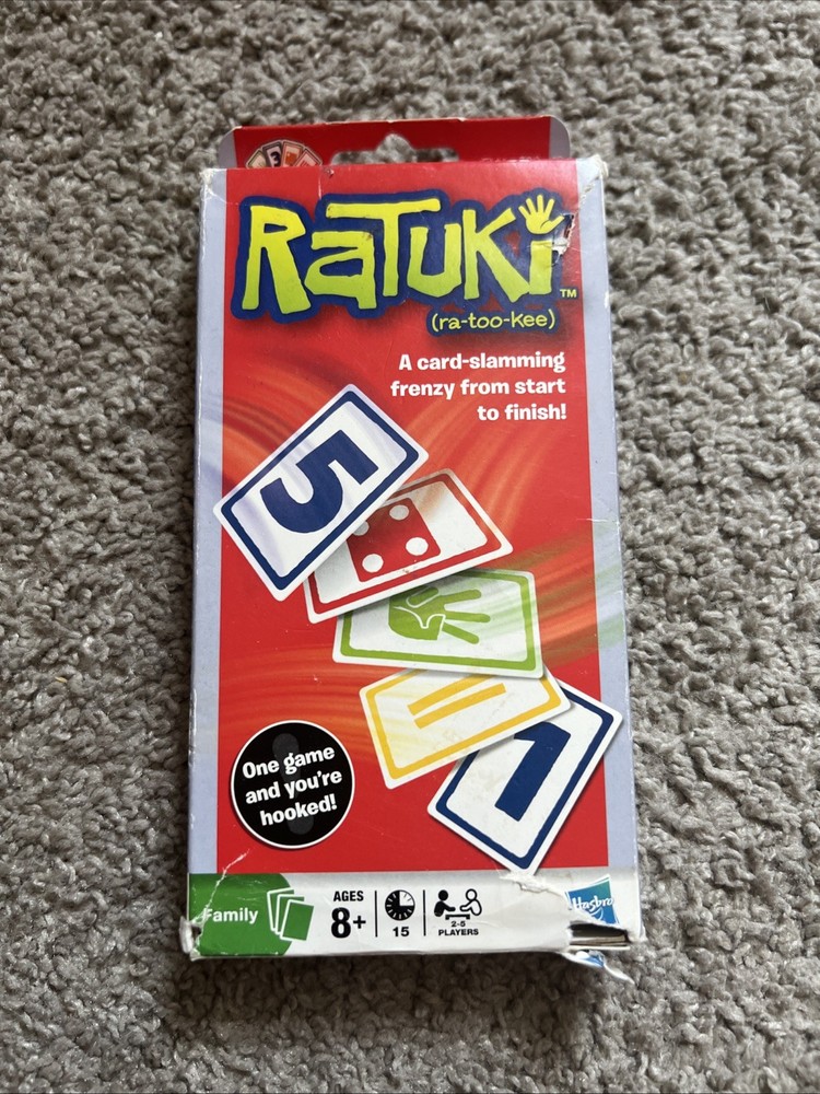 Ratuki Card Game Ages 8+ Players 2-5 Complete