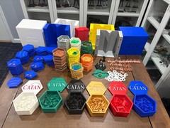 Catan Seafarers Game 5/6 Players with Magnets Custom Made 3D Printed – NEW!