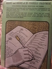 Lee Publications Sealed Yes & Know Bible New Testament Quiz Book Invisible Ink
