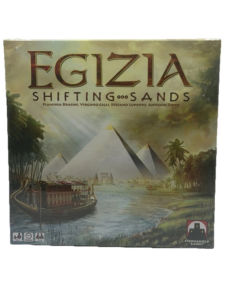 Egizia Shifting Sands Board Game Stronghold Games Strategy Sealed