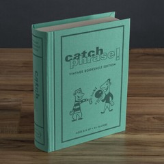 Boggle, Catch Phrase, and Yahtzee Vintage Board Game Bookshelf Collection New