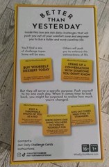 Better Than Yesterday 365 Daily Challenges Life Fullfilling Game NEW Sealed