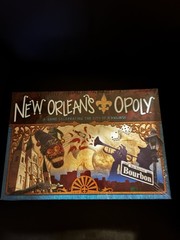 Late for the Sky New Orleans-opoly Monopoly style mardi gras jazz NEW SEALED