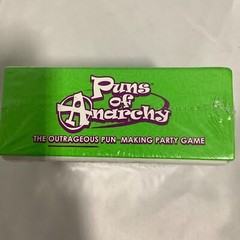 Charty Party Unisex Kids Puns Of Anarchy Pun Making Party Game For 17+ Years