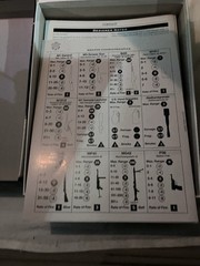 Combat! Volume 1 Open w/ Cards in Factory Box By Compass Games – No Unit Tokens