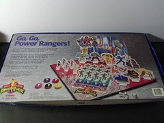 1993 Mighty Morphin Power Rangers board game By Milton Bradley