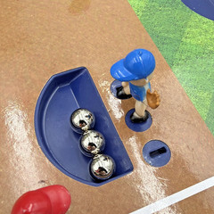 Sharper Image Perfect Pitch Table Top TABLETOP BASEBALL Game w/ Extra Parts