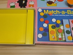 Vtg 1973 Ravensburger Match-A-Balloon Color Matching Game Dick Bruna Complete