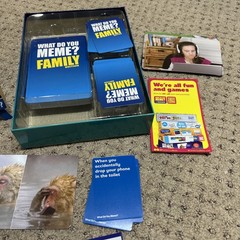 What Do You Meme? Family Edition On The Go! Card Game Ages 8+ 3 to 20 Players