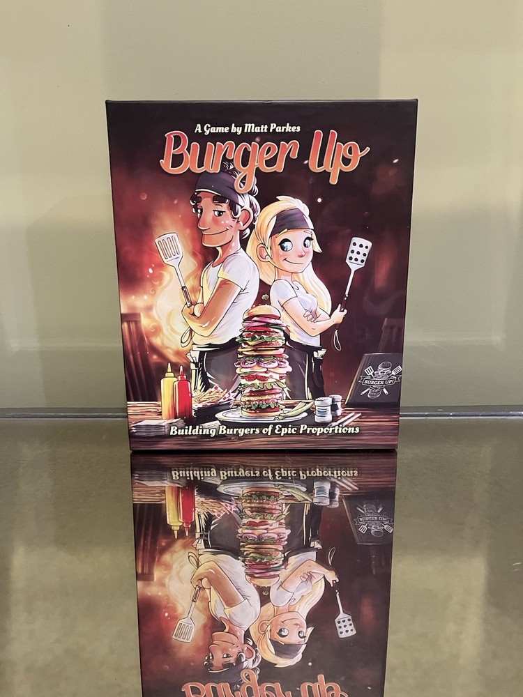 Burger Up Game (w/ Burgers of the World Expansion) (out-of-print and complete)