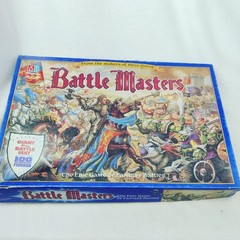 Milton Bradley Battle Masters Board Game 1992 99% Complete read desc vintage