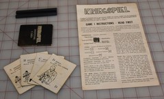 Avalon Hill Kriegspiel bookcase wargame vintage 1970’s complete