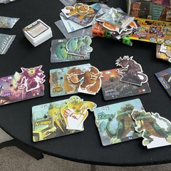 King of Tokyo Board Game with Halloween & Power Up! Expansions & Promo Monsters